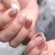 【大人かわいい✨シンプルart♡おまかせコース🍯✨hand】オフ+1100円・自爪育成ケア付