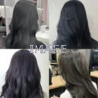 【再来限定】地毛風暗髪カラー+3stepトリートメント