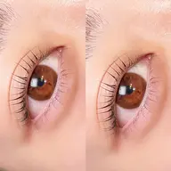 《直前割》4月限定‼️🫧上下潤いまつげパーマ🫧トリートメント、処理剤付ダメージレスパーマ