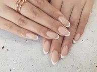 ハンドフレンチネイル🖤オフなし