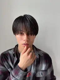 メンズカット➕毛流れ縮毛矯正