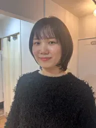 【平日限定】レイヤーカット＋ボリュームダウン✨地毛風ストレート＋クイックトリートメント【代官山/レイヤーカット】