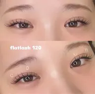 LEDマツエク120本★アイシャンプー&コーティング付き（オフ込み）