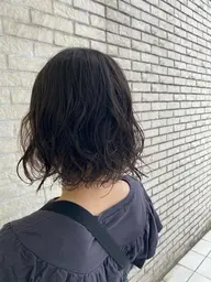 カット+ゆるふわデジタルパーマ+systemトリートメント