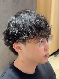 🌀カット➕波巻きパーマ🌀