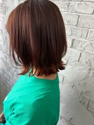 【学生限定】💜❤デザインカット＆透明感カラー💜❤コテ巻き🌟