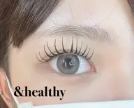 【下がりまつ毛の方におすすめ】🩵🐰& healthy 🐰🩵バインド60束✨マツエクの後にパーマをかける最新技術✨