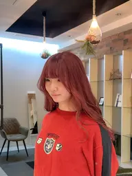 ケアブリーチ➕透明感カラー