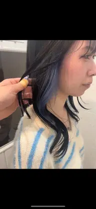 カット+インナーカラーのみ+Aujuaトリートメント