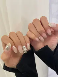 オフ込🤍パラジェルハンドアートフリーコース