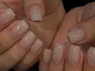 「10本チップ長さだし」キラキラマグネット・フラッシュネイル💫＋パーツ2個付き