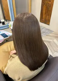 °・*:.。.ワンカラー＋保湿トリートメント(シャンプーブロー込)¥7,500°・*:.。.