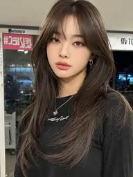 ✨柔らかナチュラル縮毛矯正＋Aujua2step トリートメント ＃韓国＃レイヤーカット＃透明感カラー