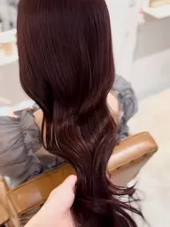 𓊆ㅤ組み合わせメニュー🪄ྀི𓊇カット+カラー+Aujua5ステップトリートメント🖤 超音波アイロン付き