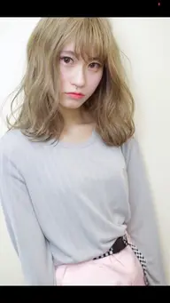 ハイトーン透明感カラー♪【ブリーチ2回コース】カット＋ダブルカラー＋ハホニコトリートメント