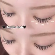 🩷ダブルラッシュ 《フラット×フラット》100束🩷 【国分寺🐾】