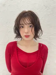 ☘乾かすだけでまとまる☘毎日楽チン前髪パーマ💕