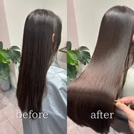 【先着5名限定⭐︎髪質改善ストレート初心者用】ロングヘア:髪質改善ストレートパーマ