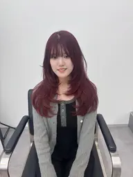 [ご新規様限定💫]カット＋カラー＋オージュア3STEPトリートメント　¥15950→¥13500