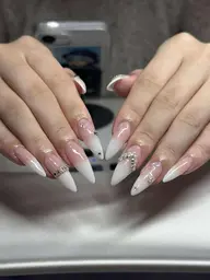 モデル限定 価格｜自爪・シンプルデザイン6本デザイン(オフ追加料金1000円)