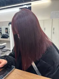 ワンカラー+カット✂️