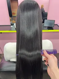 【髪質改善✨】縮毛矯正 + カット + 超高濃度水素tr