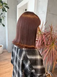 透明感ワンカラー+上質トリートメント🕊️¥5000