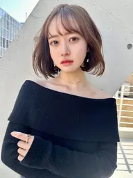 ボブ専用カットメニュー🪽　韓国風ボブにしたい方はこちらから🪄