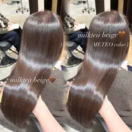 【髪質改善】美髪ストレート+顔周りカット+ケラチンTR