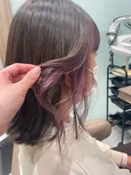 インナーカラー×韓国カット🇰🇷ブリーチ込🌟