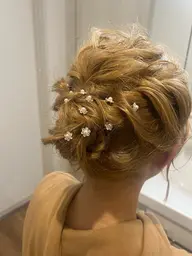 お呼ばれヘアセット✨️
