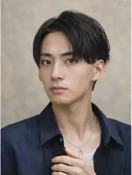 【くせ毛男子のお悩みを解消】メンズカット＋ナチュラル縮毛矯正¥16170→¥13200(メンズカット/縮毛矯正/眉毛)