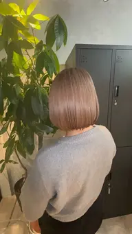 【フエイスフレーミングカラー】顔まわりブリーチ✖️フルカラー✖️保湿トリートメント