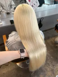 💓minimo限定💓ブリーチ＋透明感カラー(フルカラー)#透明感カラー#ブリーチ#ハイトーン#髪質改善🌈