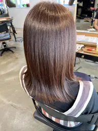 《サラサラ艶髪ケア剤入り✨》ケアカラー＋カット