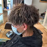 【撮影モデル】メンズカット➕パーマ　※補足説明閲覧お願いします