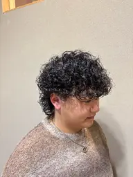 Men'sカット＋デザインパーマ
