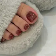 【𝚏𝚘𝚘𝚝】ワンカラー𝚘𝚛ラメグラ(オフなし)