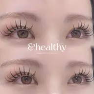 アンドヘルシー🍀フラットラッシュ100~120本×まつ毛パーマ/大宮/エクステ