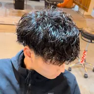 メンズカット＋スパイラルパーマ¥9000（#町田メンズカット#町田メンズサロン#町田メンズパーマ）