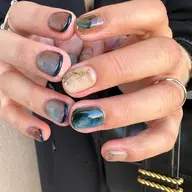 art course(オフなし)🫶🏻人気No. 1✨ニュアンスアートやり放題💚パラジェル使用