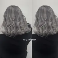 #大変身!!♣️デザインカット+全体ブリーチ+全体カラー+ケアブリーチ{伊勢崎}