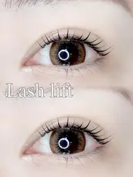 自然なカールが持続！まつげパーマ🌼アイシャンプー/コーティング付き