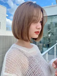 必ず似合わせます❣️【ボブ】カット+艶々トリートメント🌈🤍［韓国/ボブ/タッセルボブ/レイヤーボブ/ミニボブ］