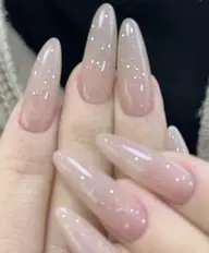 【初回ソフトジェルオフ無料】ハンドチップ10本長さ出し＋ワンカラー　¥7500