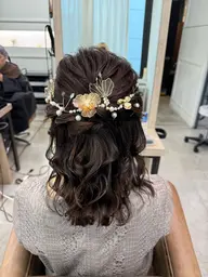 【ふわふわヘア限定】お呼ばれ・二次会ヘアセット🎉（ライブ用はご利用不可）