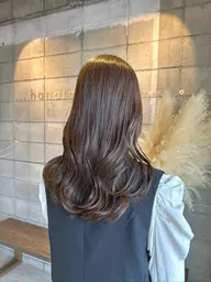 《お試しメニュー♪》カット+プレミアムカラー+『3step』超音波TR