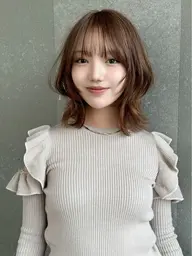 【ミディアムレイヤーにしたい方募集！】カット+高補修1Stepトリートメント✨