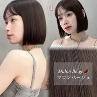 【🌸4月限定クーポン🌸】つやつやNo.1 エヌドットカラー🫧+カット✂️ 韓国発🇰🇷水トリートメント付き‼️