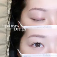 《🪽ふんわり柔らか印象🤍毛量調整＆メイク込✨》 美眉スタイリング🩵 —黄金比デザインで優しい垢抜け眉に🌿